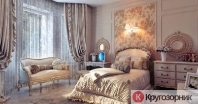 spalnya v stile romantizma 390x205 - Спальня в стиле романтизма