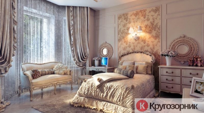 spalnya v stile romantizma 800x445 - Спальня в стиле романтизма